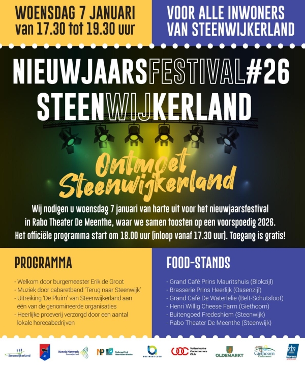 Definitieve uitnodiging nieuwjaarsreceptie 2026