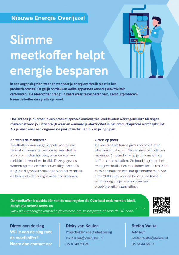 Flyer meetkoffer
