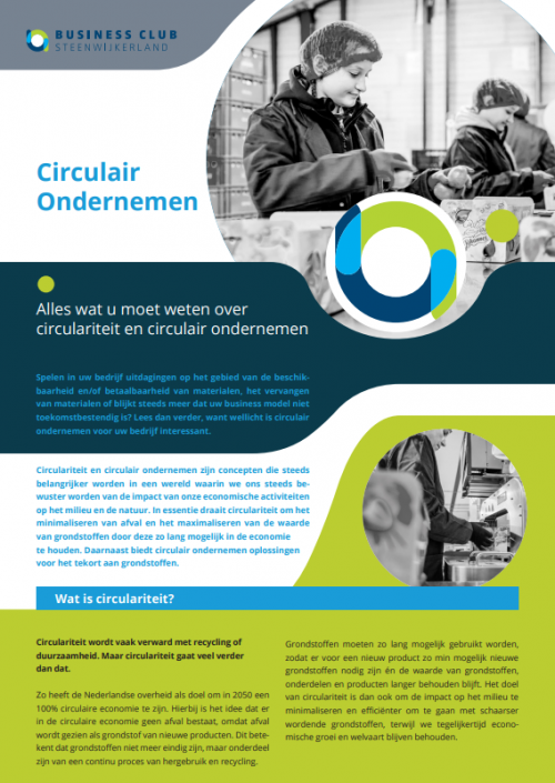 Circulariteit en circulair ondernemen